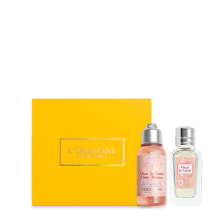 Presente Flor de Cerejeira: Sabonete Líquido e Eau de Toilette